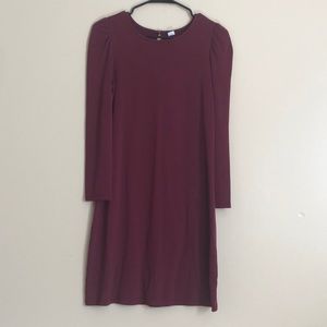 Old Navy Maroon above Knee Length Dress